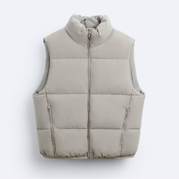 ZARA MEN'S PUFFER VEST SIZE XL - Picture 7 of 8